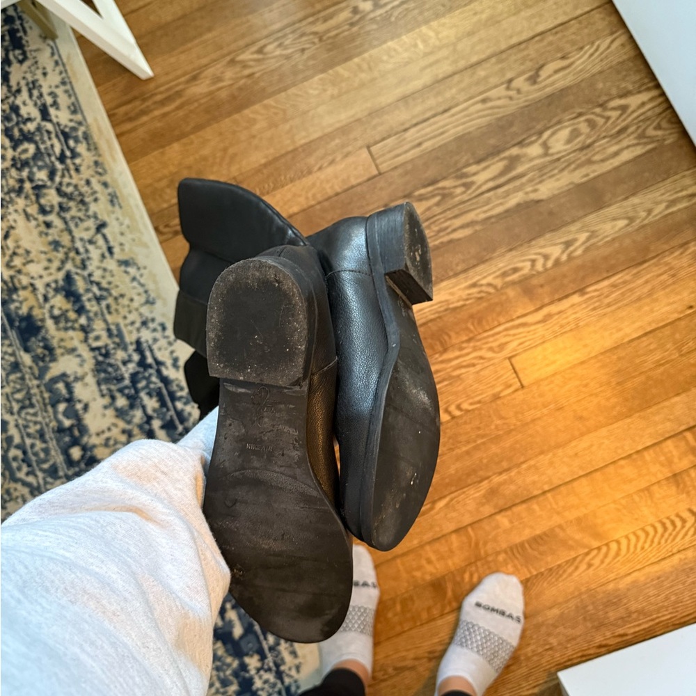 Cole Haan Black Knee Boots Sleek Design - Picture 6 of 6